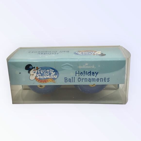 Hallmark Frosty the Snowman Christmas Ornaments NWT 2 in Set - Picture 5 of 6